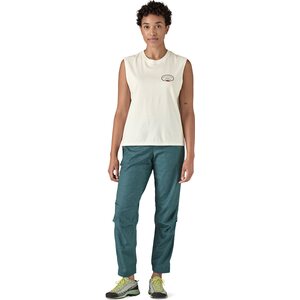 Patagonia Clean Climb Roots Boxy Organic Tank Womens
