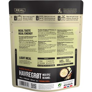 Real Turmat Porridge with Apple and Cinnamon - Now With Gluten