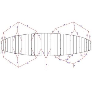 Ozone Hyperlink V4 11.0m² Bridle Line Set