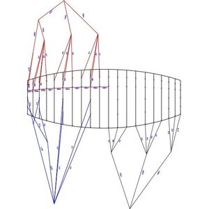 Ozone Pocket Rocket Parawing 1.9m² Bridle Line Set