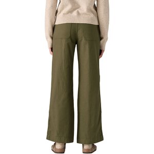 Patagonia Point Reyes Canvas Wide Leg Pant Womens