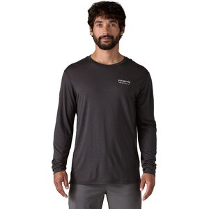 Patagonia Longsleeve Cap Cool Merino Graphic Shirt Mens