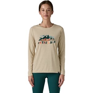 Patagonia Long-Sleeved Capilene Cool Daily Graphic Shirt Womens