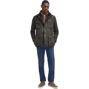 Barbour Ogston Waxed Jacket Mens