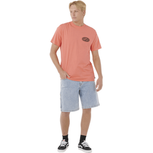 Rip Curl Raw Energy De Oval Tee Mens