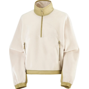Salomon Chroma Fleece Crop Half Zip Womens