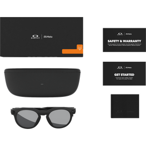 Oakley Meta HSTN, Black w/ Prizm Black Polarized