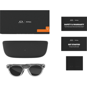 Oakley Meta HSTN, Clear w/ Transition Grey