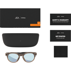 Oakley Meta HSTN, Brown Smoke w/ Prizm Deep Water Polarized
