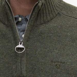 Barbour Grangetown Half Zip Knitted Jumper Mens