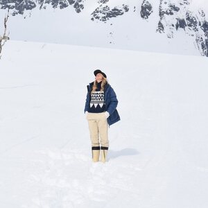 Varg Bräcke Knitted T-Neck Womens