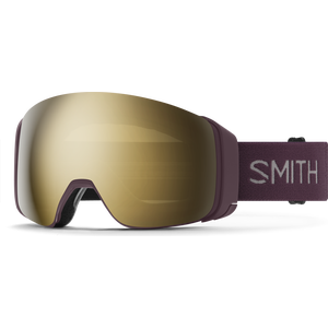 Smith 4D Mag Mystic w/ ChromaPop Sun Black Gold Mirror + ChromaPop Storm Blue Sensor Mirror