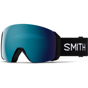 Smith 4D Mag XL Black w/ ChromaPop Sun Blue Mirror + ChromaPop Storm Blue Sensor Mirror