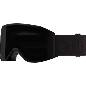 Smith Squad Mag Blackout w/ ChromaPop Sun Black + ChromaPop Storm Blue Sensor Mirror