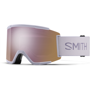 Smith Squad XL Lunar Fog w/ ChromaPop Everyday Rose Gold Mirror + ChromaPop Storm Rose Flash