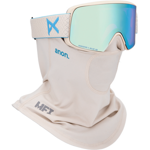 Anon M6S Oat / Perceive Variable Blue + Perceive Cloudy Pink + MFI Face Mask