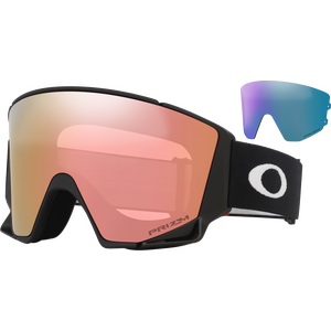 Oakley Flow Scape L Matte Black w/ Prizm Rose Gold Iridium & Prizm Snow Iced Iridium