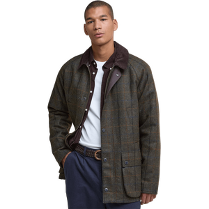 Barbour Bedale Check Wool Jacket Mens