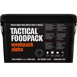 Tactical Foodpack Weekpack Alpha