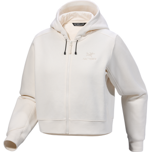 Arc'teryx Emblem Fleece Full Zip Crop Hoody Womens