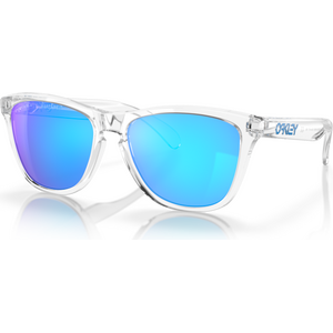Oakley Frogskins, Crystal Clear w/ Prizm Sapphire Iridium