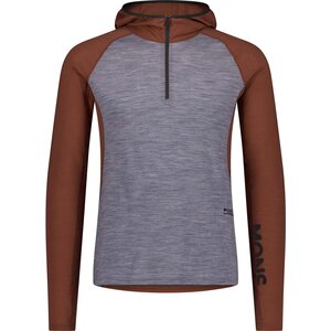 Mons Royale Temple Merino Long Sleeve Hood Mens