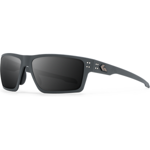 Gatorz Legion by Sig Sauer Sentix MILSPEC Ballistic Smoke Polarized w/Anti-Fog / Frame Dark Concrete w/Gunmetal Logo
