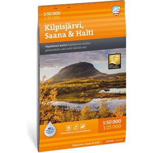 Calazo Kilpisjärvi, Saana & Halti 1:50 000/1:25 000, 2026