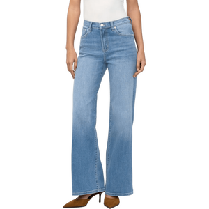 Duer Performance Denim+ High Rise Wide Leg Womens