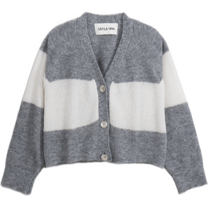 Sätila Boxy Stripe Cardigan Womens