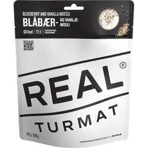 Real Turmat Field Meal - Blueberry and Vanilla Muesli (L) 424kcal