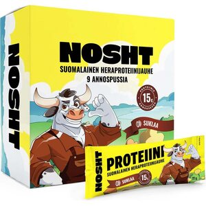 NOSHT Suomalainen Heraproteiinijauhe 9x20g