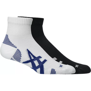 Asics Cushioned Run Quarter Sock 2-Pack