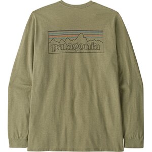 Patagonia Long-Sleeved P-6 Logo Responsibili-Tee Mens