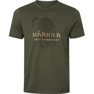 Härkila Wildboar Logo T-Shirt Mens