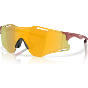 Oakley Cybr Zero, Matte Iron Red w/ Prizm 24K