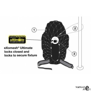 Pacsafe Varkaudenestoverkko 85 l rinkalle