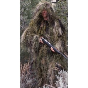 Rothco Ultra Light Ghillie Jacket & Pants, Woodland
