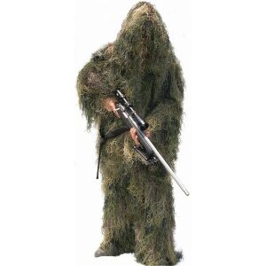 Rothco Ultra Light Ghillie Jacket & Pants, Woodland