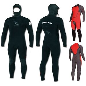Rip Curl F-Bomb Hooded Chest Zip Steamer GB Aquaban 6/4 mm (W2160E))