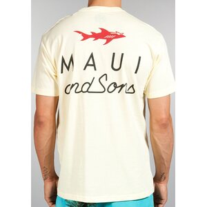 Maui and Sons Straight Shark Tee