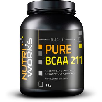 Nutri Works Black Line Pure BCAA 211,  1 kg