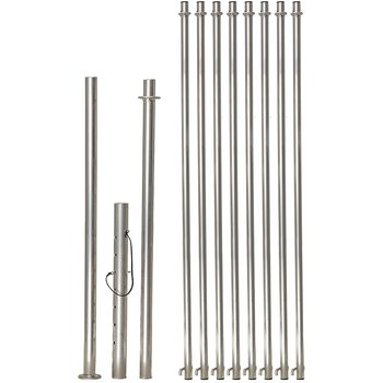 Savotta SA-10 set of poles (8poles +1 middlepole)