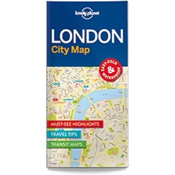 Lonely Planet London City Map