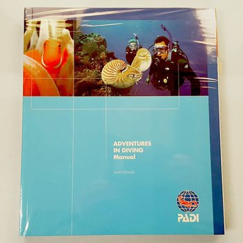 PADI Advanced Open Water Diver - oppikirja + slate