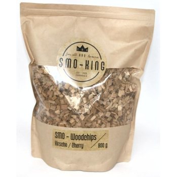 Smo-King Woodchips 3-10mm, cherrywood, 800g