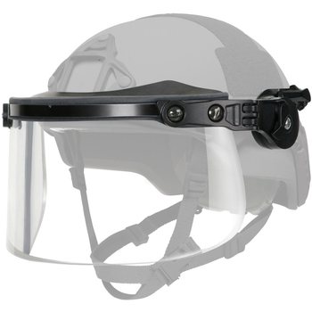 Ops-Core Face-Shield / Visor, Ballistic, Handgun Multi-Hit fits to ARC Accessory Rail