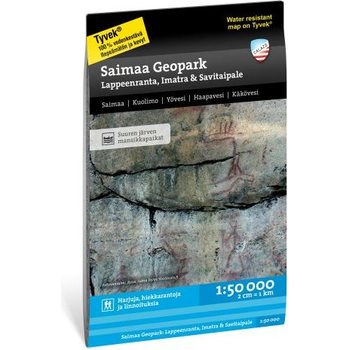 Calazo Saimaa Geopark Lappeenranta Imatra & Savitaipale 1:50 000, 2019