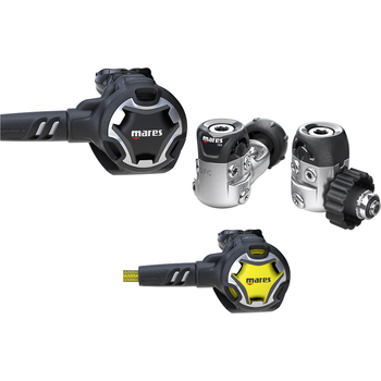 Mares Dual 15X -package (Dual 15X Regulator, Octopus Dual, Mission consol)