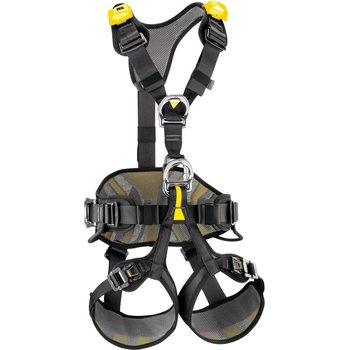 Rope access harnesses